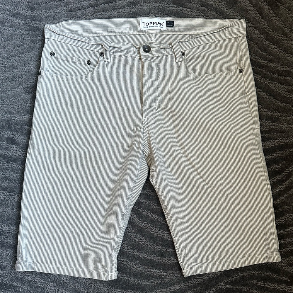 Topman striped shorts